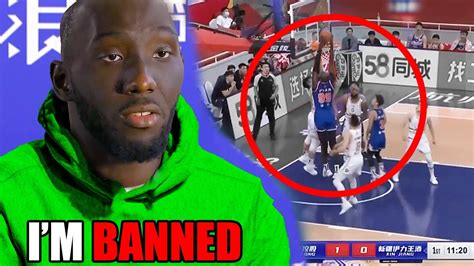 tacko fall banned from nba.